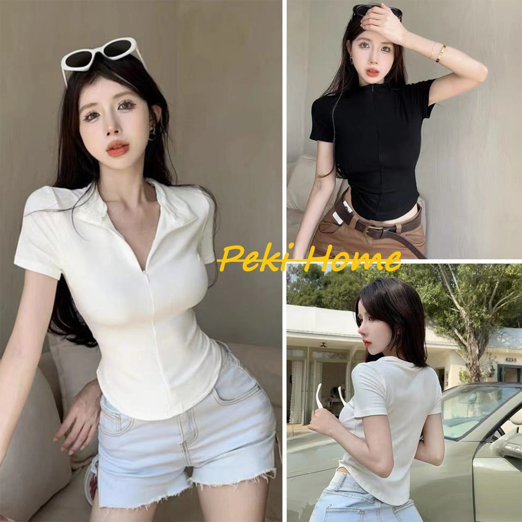 ใหม่ สินค้าใหม่ล่าสุด สไตล์เกาหลีแบบใหม่ล่าสุด เสื้อยืดสไตล์เกาหลีพร้อมส่ง – โปรปัง