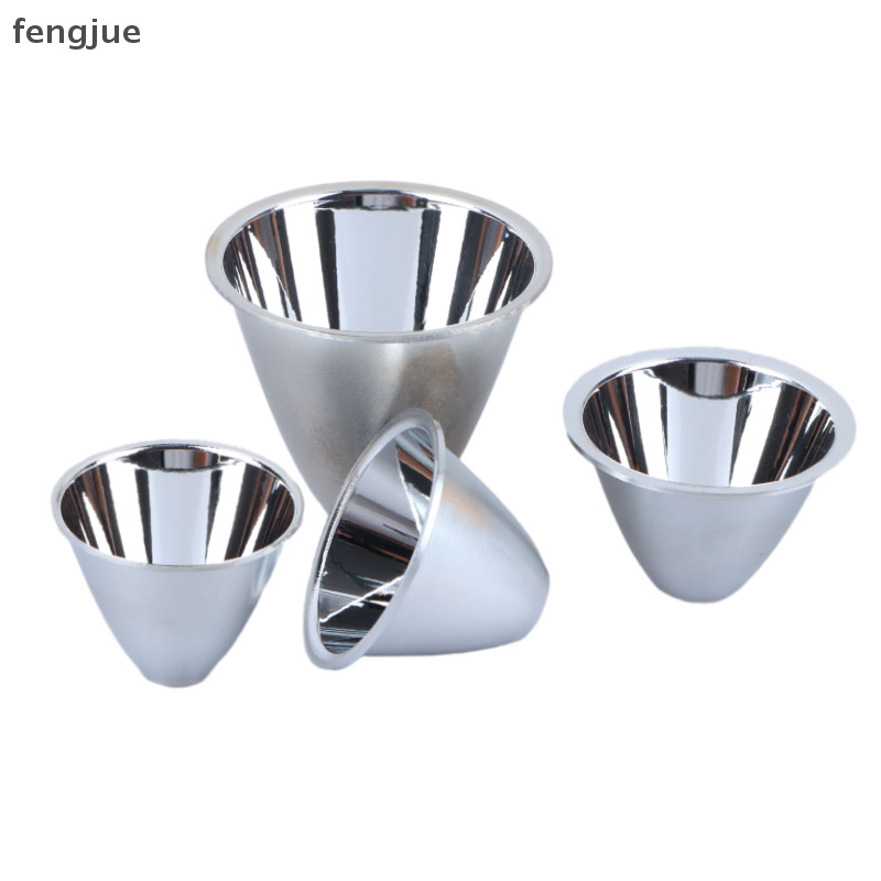 Fengjue 1PC 41 มม.46 50 60 มม.ไฟฉาย LED อลูมิเนียม Reflector คอนเดนเซอร์ถ้วยสะท้อนแสง TH