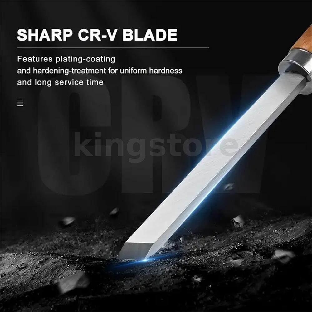 8pcs Professional Woodturning Chisels ชุดความเร็วสูงใบมีดเหล็กเครื่องกลึง Chisel ชุด Skew Parting Spear Gouges สําหรับงานไม้ ราคา ถูกที่สุด ดีลบีเคเค แกลเลอรีภาพที่ 3