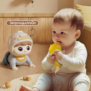 🔥COD👶ตุ๊กตาฝึกคลาน มีดนตรี เนื้อหา 94 ประเภท ของเล่นเด็ก ของเล่นเสริมพัฒนาการ