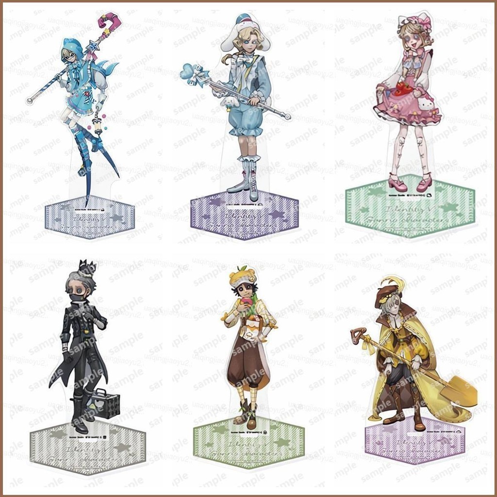 Identity v Sanrio รูป Badge ของเล่นอะคริลิคขาตั้งผู้ถือแผ่น Joseph Lisa Beck Home Decor คอลเลกชันของขวัญ