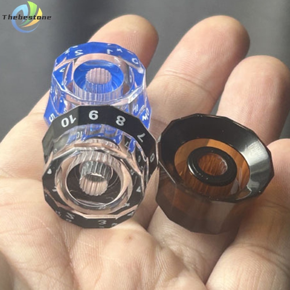 [Thebest 0717] หลายสีสําหรับ LP กีตาร์ไฟฟ้า Volume Tone Knob หมวกด้านบนปุ่มควบคุมความเร็ว