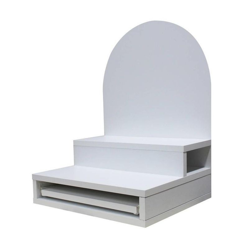 MOOVE หิ้งพระติดผนัง 38x30x46 สีขาว
