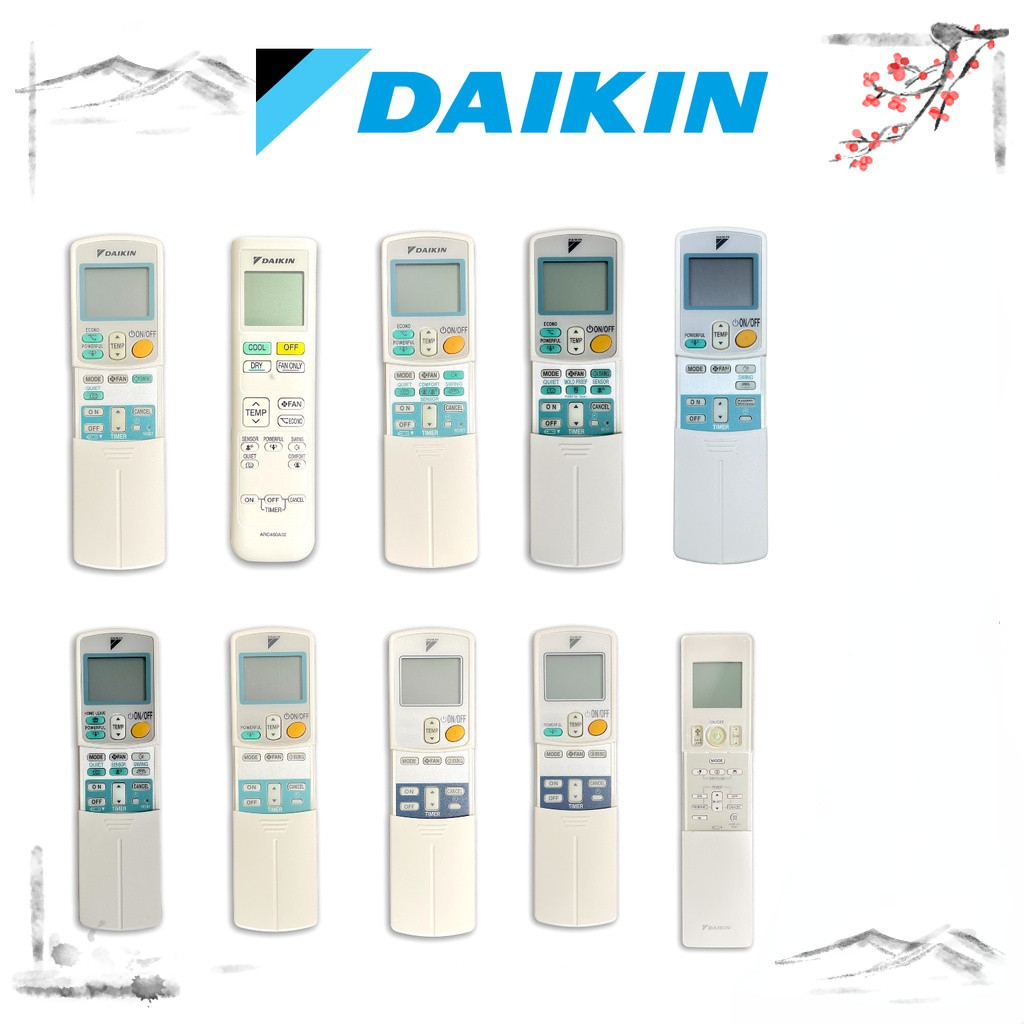 [ลดราคา การันตี ถูกที่สุด] รีโมทไดกิ้นแท้ รีโมทแอร์ไดกิ้นแท้ ออลซีรีย์ เช็คอะไหล่แอร์...