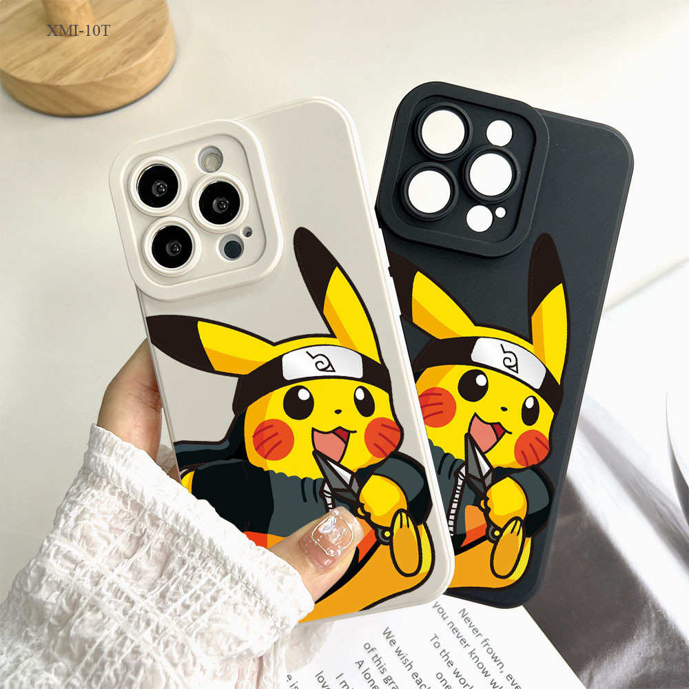 Xiaomi Redmi Note 13 13T 10 10S 13C 9A A3 A1 A2 POCO M5S C65 X6 11T 10T Mi Pro Plus 4G 5G Pikachu เคส เคสโทรศัพท์