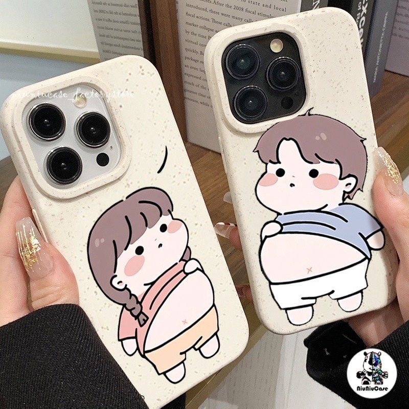 การแสดงออกของคู่รัก For Samsung Galaxy A11 A12 A13 A14 A15 A20S A30 A21S A23 A24 A31 A32 A33 A34 A50 A51A52 A53 A54 เคส