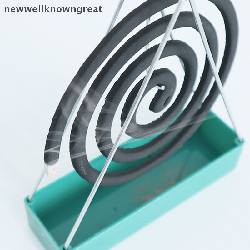 ใหม่wellknowngreat เหล็กผู้ถือขดลวดยุงผู้ถือธูป Coil ธูป Burner กรอบโมเดิร์น Repellent ธูป Rack สําหรับครัวเรือนห้องนอน Patio CAD