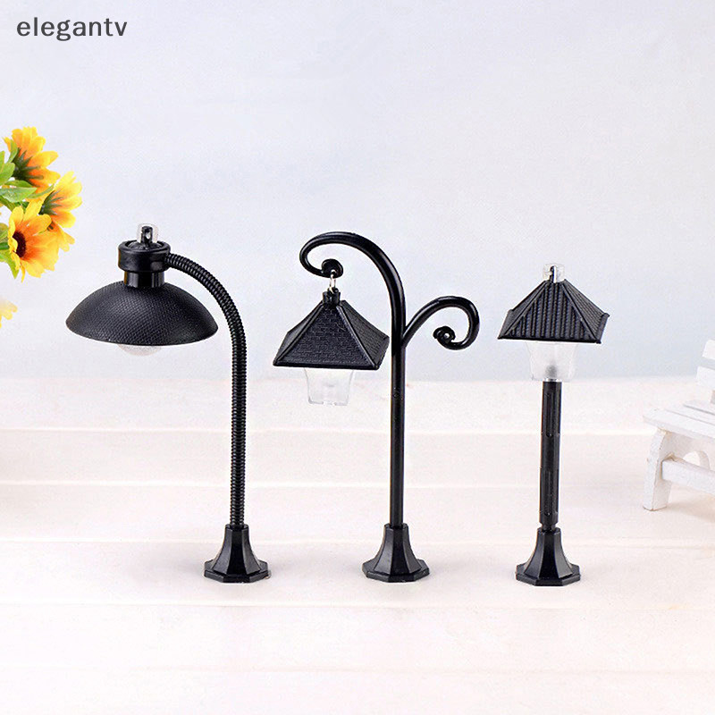 Egn Miniatures Park Micro Landscape Craft Streetlight ตุ๊กตา Streetlight ตกแต่งบ้าน N ราคา ถูกที่สุด ดีลบีเคเค แกลเลอรีภาพที่ 3