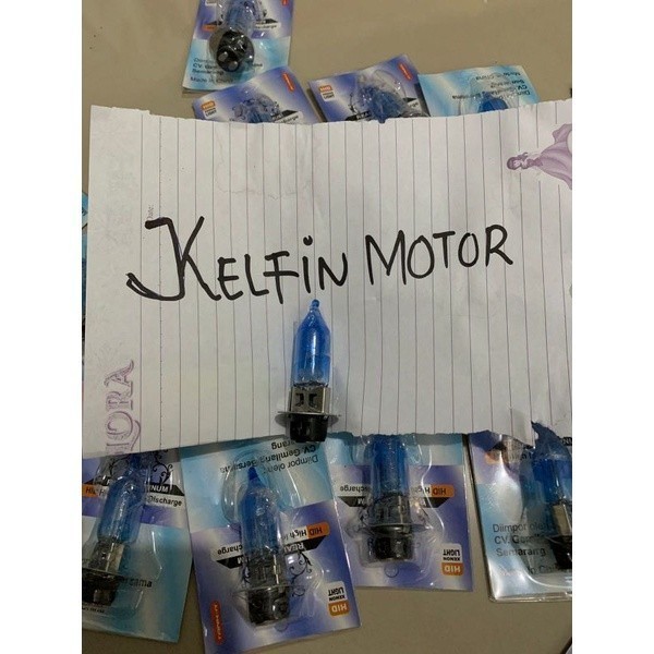 [ DELSER MOTOR ] XENON H6 35W ด้านหน้าหลอดไฟสําหรับยานยนต์ยานยนต์ยานยนต์ซ็อกเก็ตอัตโนมัติ 35 W WATT 