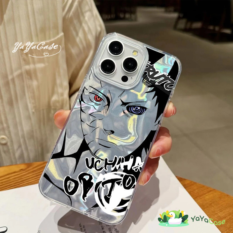 🦢สำหรับ iPhone11 13 Cool Case For เคสไอโฟน14 15 12 pro max 7 8 15 Plus X XR XS Max Obito Model ขั้นส