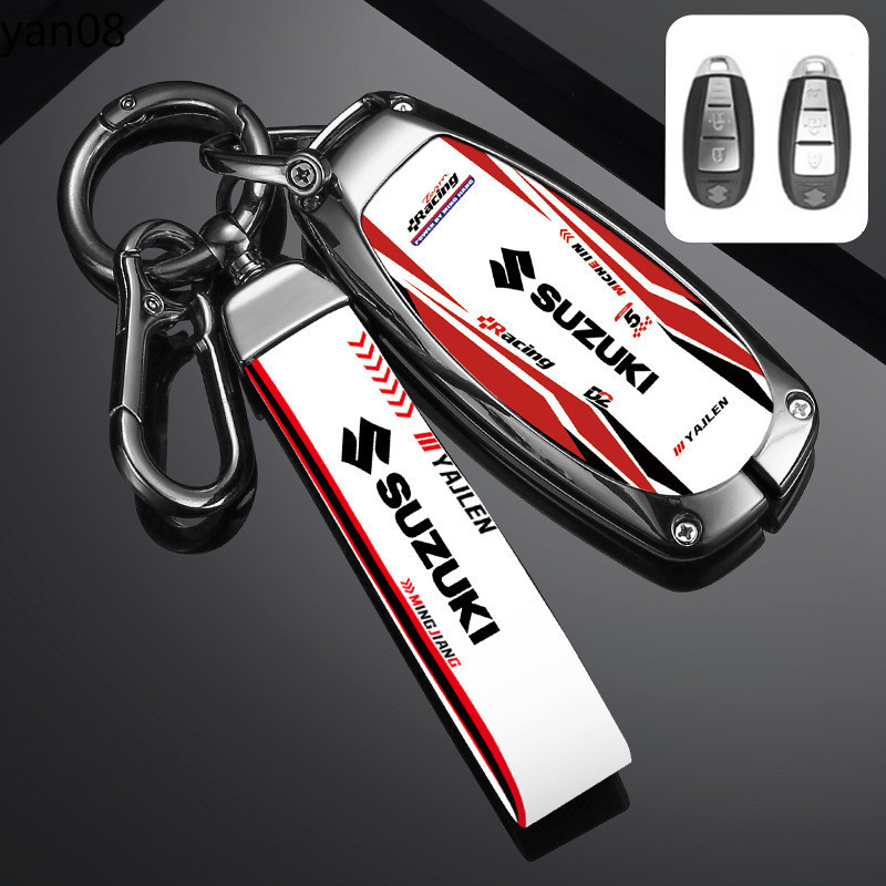 Suzuki Alloy รถ Remote Key Case ฝาครอบ Fob สําหรับ Suzuki Baleno Ertiga Ciaz Ignis Kizashi Swift SX4 S-cross Vitars อุปกรณ์เสริม