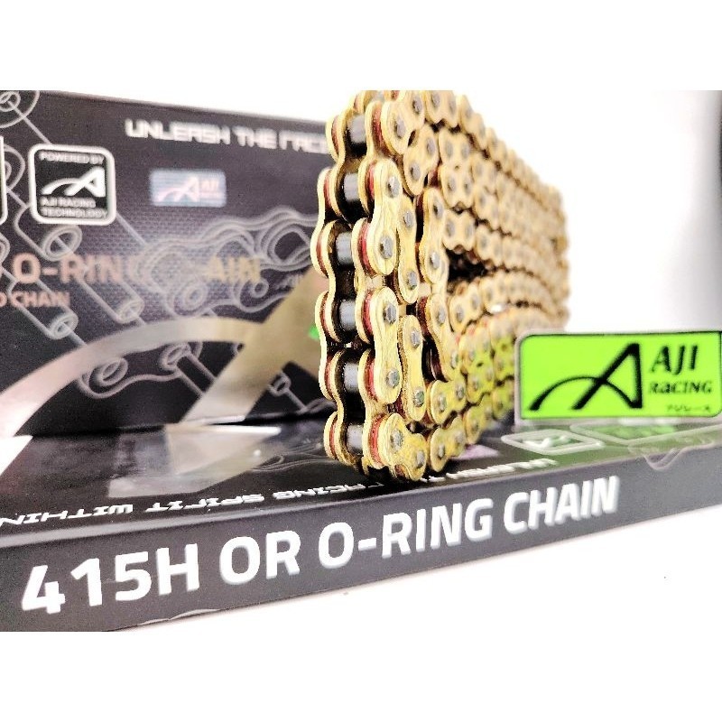 AJI RACING SPROCKET CHAIN (โซ่ทอง) 415H 415 H 132L / 138L