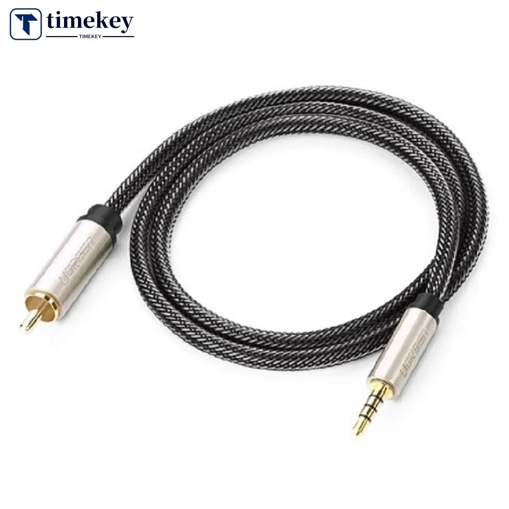 Timekey RCA 3.5 มม.แจ็ค Aux สายสเตอริโอดิจิตอล Coaxial Audio Line Applicies Mi TV รุ่นที่ 1 / 2 เวอร์ชัน I9M6
