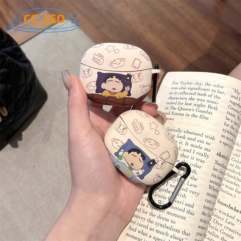 For EDIFIER X5 Pro Case Cute Crayon Shin-chan Cartoon EDIFIER Z3 Pro Clear Silicone Soft Case EDIFIER X5 Pro Shockproof Shell Protective Cover