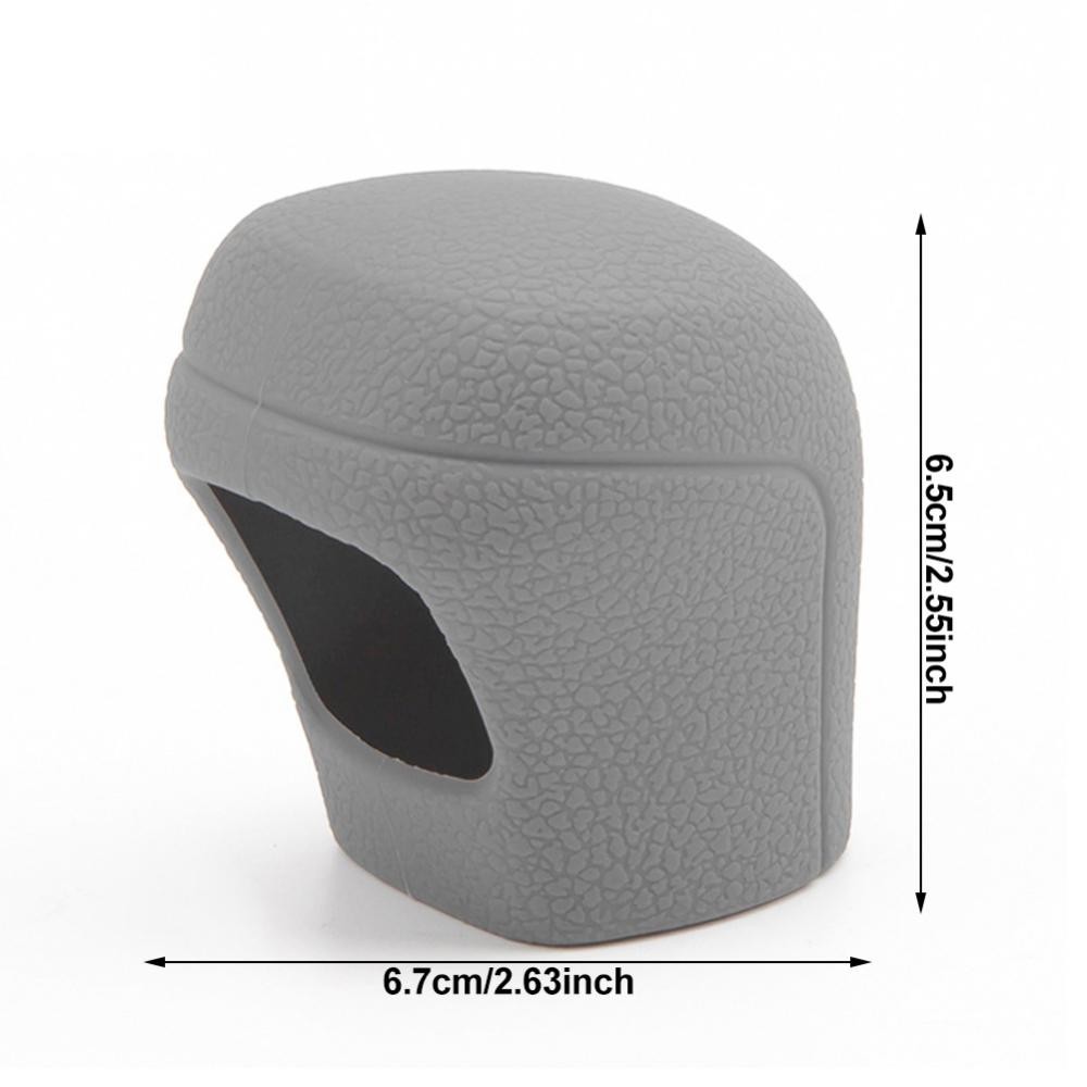 Ys ซิลิโคนรถเกียร์ Shift COLLAR Shift Knob Grips ฝาครอบ Shift Lever ตกแต่งสําหรับ Toyota Corolla Thunder Camry CHR IZOA L3Y7