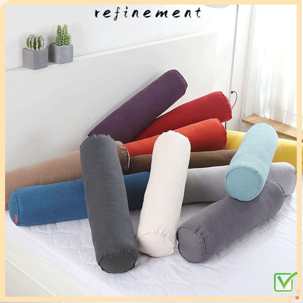 Refinement หมอนรองคอ , บรรเทาอาการปวดทรงกระบอกเมมโมรี ่ โฟมม ้ วนหมอน , เบาะโซฟานุ ่ มเส ้ นใยโพลีเอสเตอร ์ แบบพกพาบ ้ าน