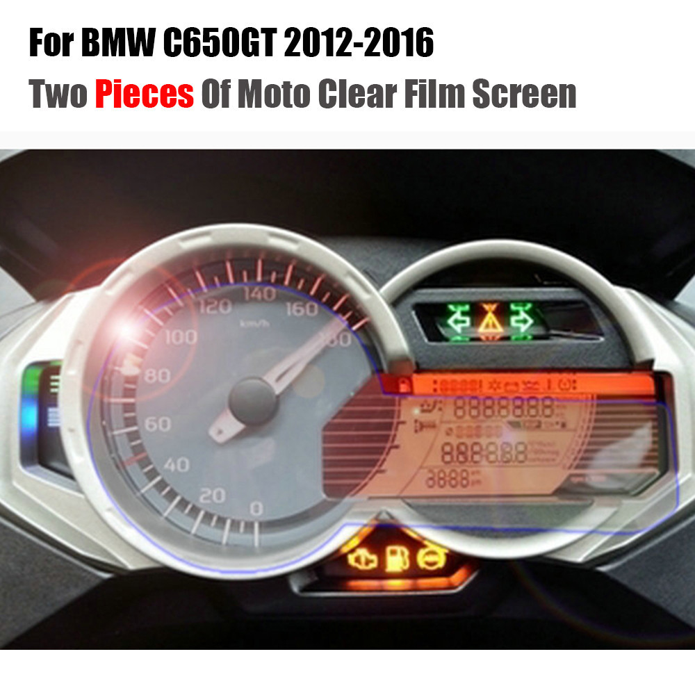 สำหรับ BMW C650GT 2012-2016 Cluster Scratch ป้องกันฟิล์ม TPU C650 GT C 650 GT
