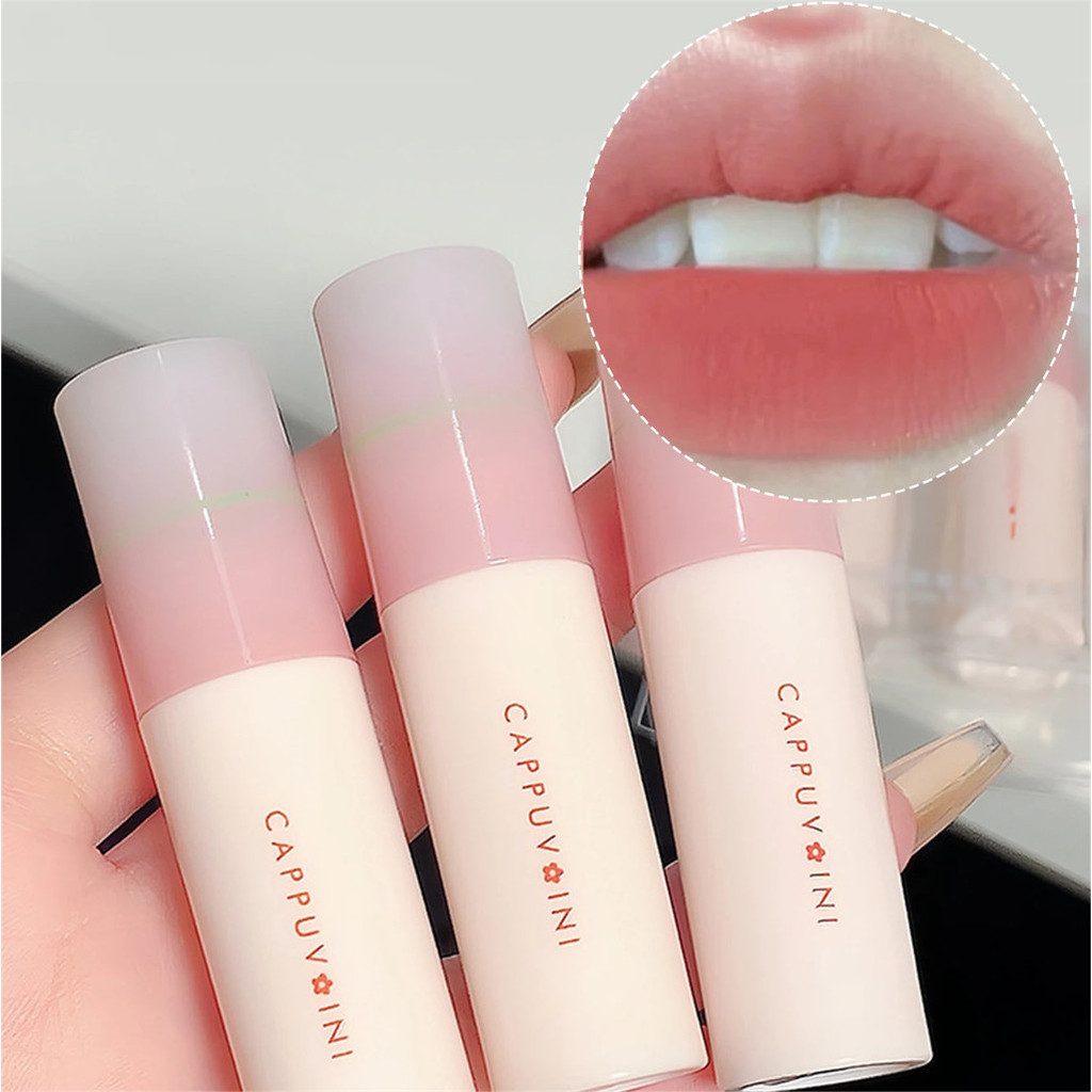 Gecomo ลิปสติก เนื้อแมตต์กํามะหยี่ กันน้ํา 8 สี