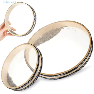 Hubert Wave Drum, สองด้านเสียงของ Sea Ocean Drum, Ocean Wave Bead Folk Songs Transparent Orff Instrument Hand Drum Percussion Play