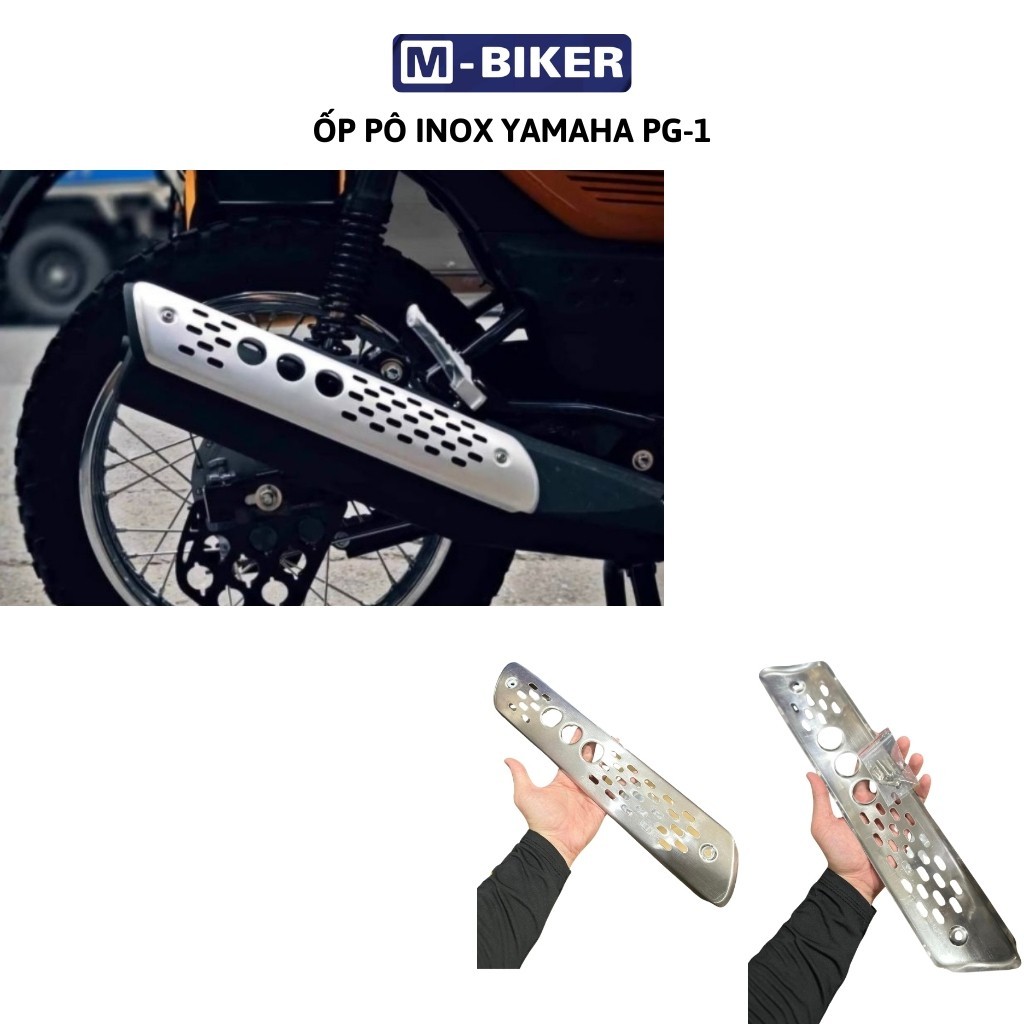 Yamaha PG1 Stainless Steel Muffler - สินค้า M-Biker ของแท้