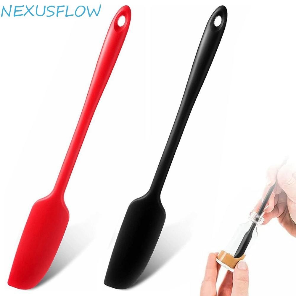 Nexusflow Jar ไม้พายกวนเค้กซิลิโคนด้ามยาวทนความร้อนไม่ติดเครื่องมืออบ