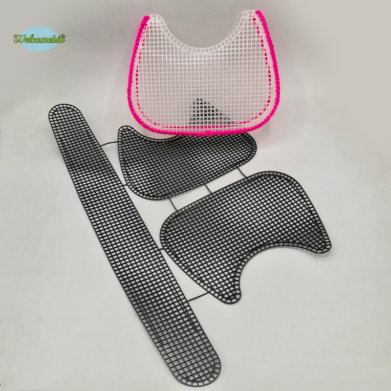 [Welcomebili] Underarm Bag Mesh Knitg Lining Weaving Plastic Mesh Sheet Accessories Velvet DIY Trim Tools NEW