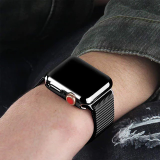 Milanese Loop สายรัดโลหะแม่เหล็กสำหรับ for Apple Watch Series 11 10 9 8 7 6 5 4 iWatch Ultra/SE 3 2 49 46 45 41 44 40