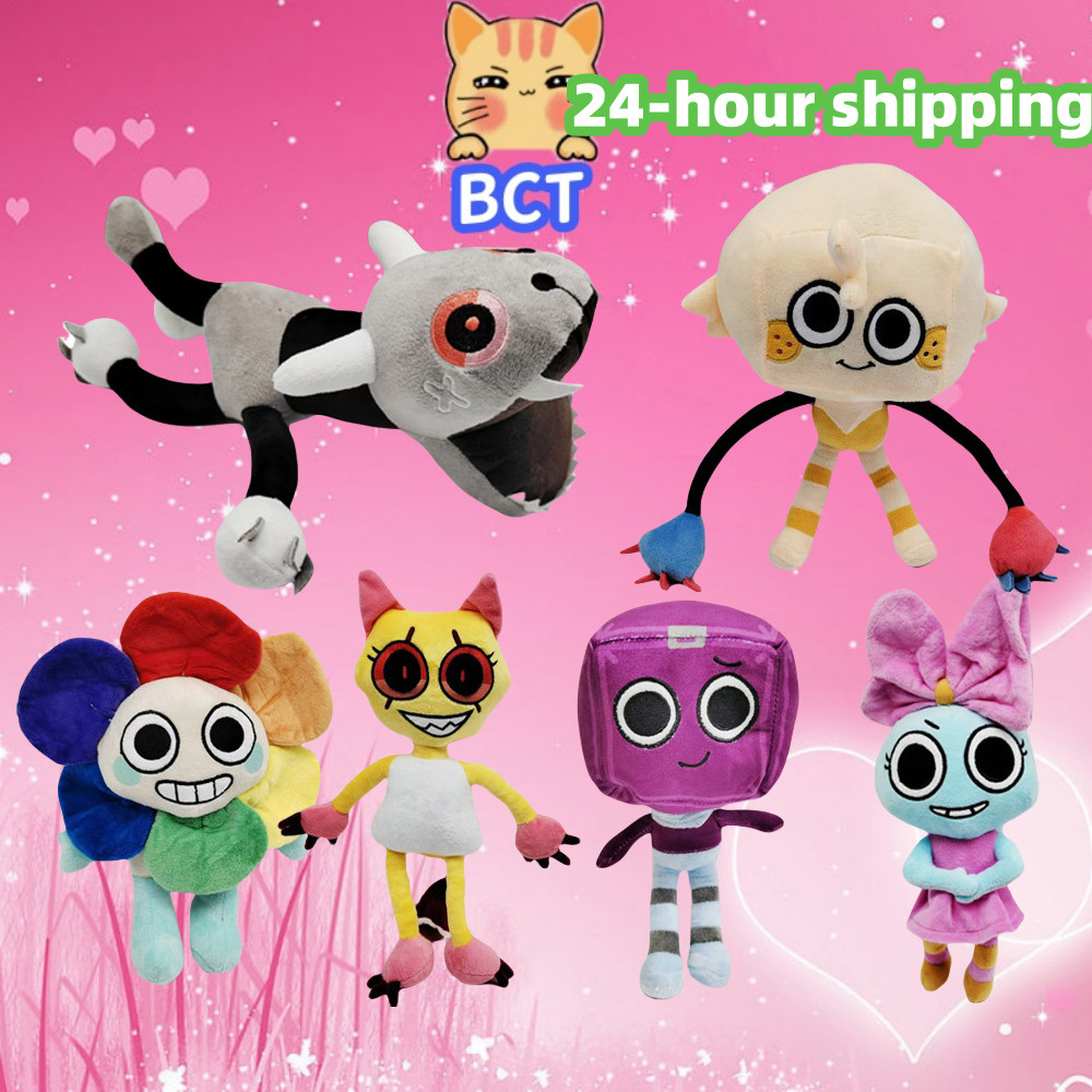 Bct in stock Dandy's World Plush Toys น่ารัก Pebble ตลกการ์ตูนเกมตุ๊กตา Boys Kawaii Dandy World Plushie Plushy ตุ๊กตาเด็กของขวัญวันเกิดฮาโลวีนคริสต์มาสของขวัญ