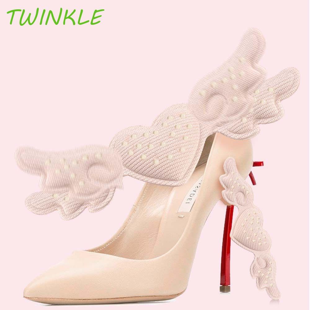 Twinkle1 รองเท้าส้นสูง Insoles 3 มม. Heel Protector สติกเกอร์ Foot Care Butterfly Heel Liner