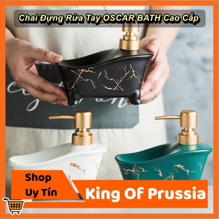 [HCM] - ขวดเจลอาบน้ําแชมพูล้างมือ OSCAR BATH พรีเมี่ยม - King Of Prussia