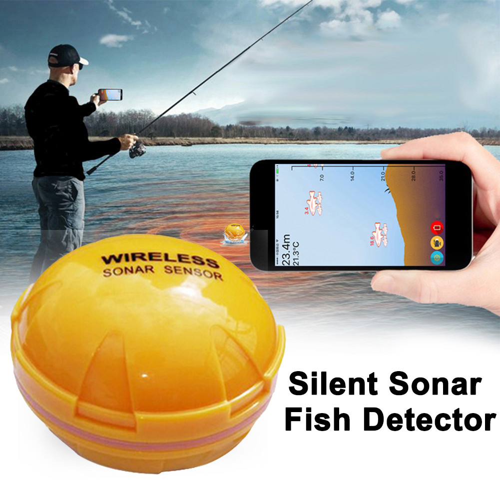 [goog.th] เครื่องตรวจจับปลา Sonar ไร้สาย USB ชาร์จบลูทูธ 2.4GHZ [cologog.th]