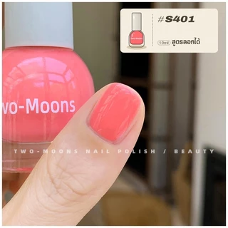 🔥Two-moons 🔥 ของแท้ ยาทาเล็บแบบลอกได้ สูตรพรีเมียม ทิฟฟานีบลู ไม่ง้อน้ำยาล้าง สีทาเล็บกึ่งเจล ขนาด10ml*1 ไม่ต้องอบ s07
