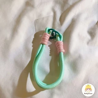 Diy ทอข้อมือเชือกคล้องโทรศัพท์มือถือ โซ่โทรศัพท์มือถือป้องกันการสูญหาย เคสโทรศัพท์มือถือเชือกคล้องโทรศัพท์มือถือ