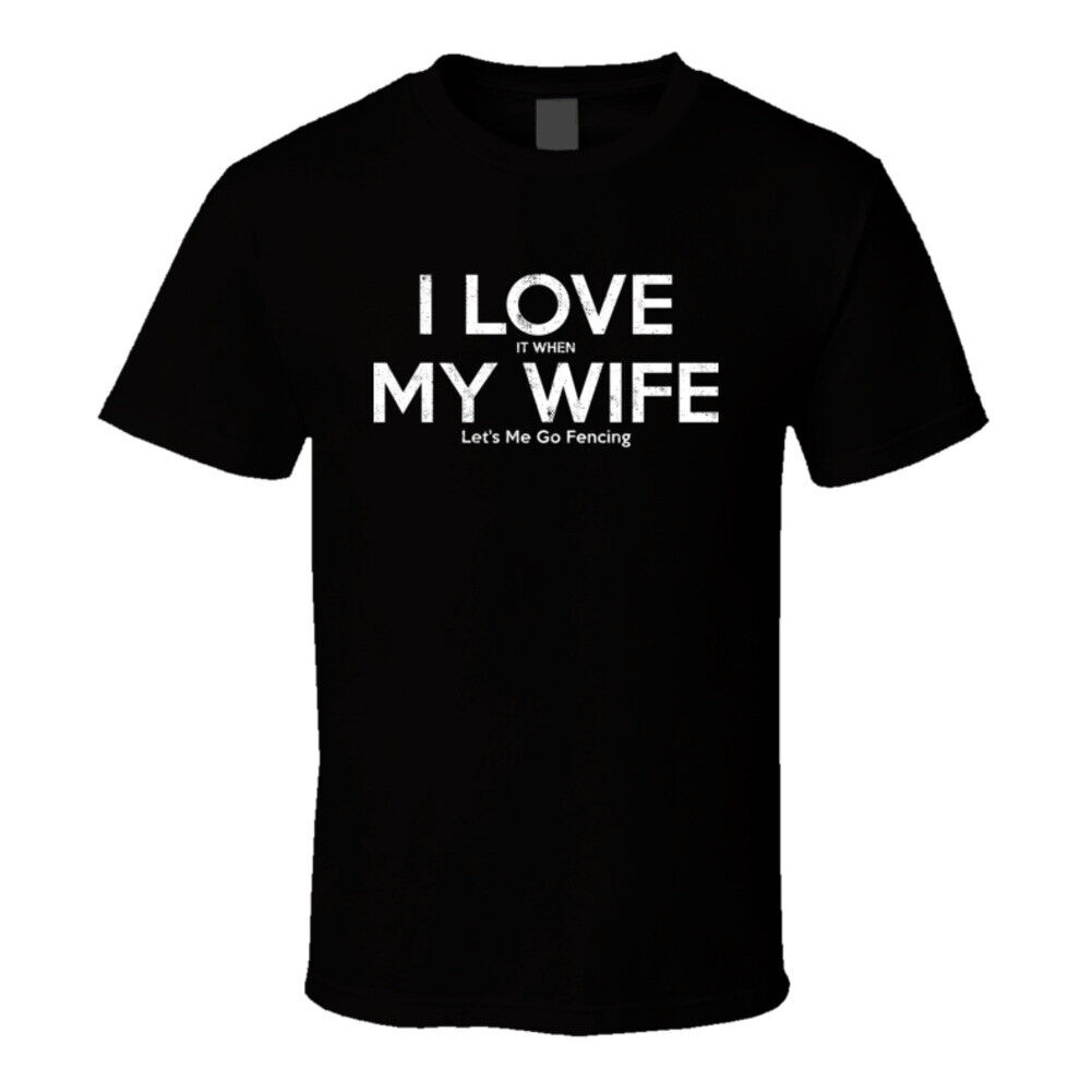 I Love It When My Lets Me Go รั้วเสื้อยืดตลก