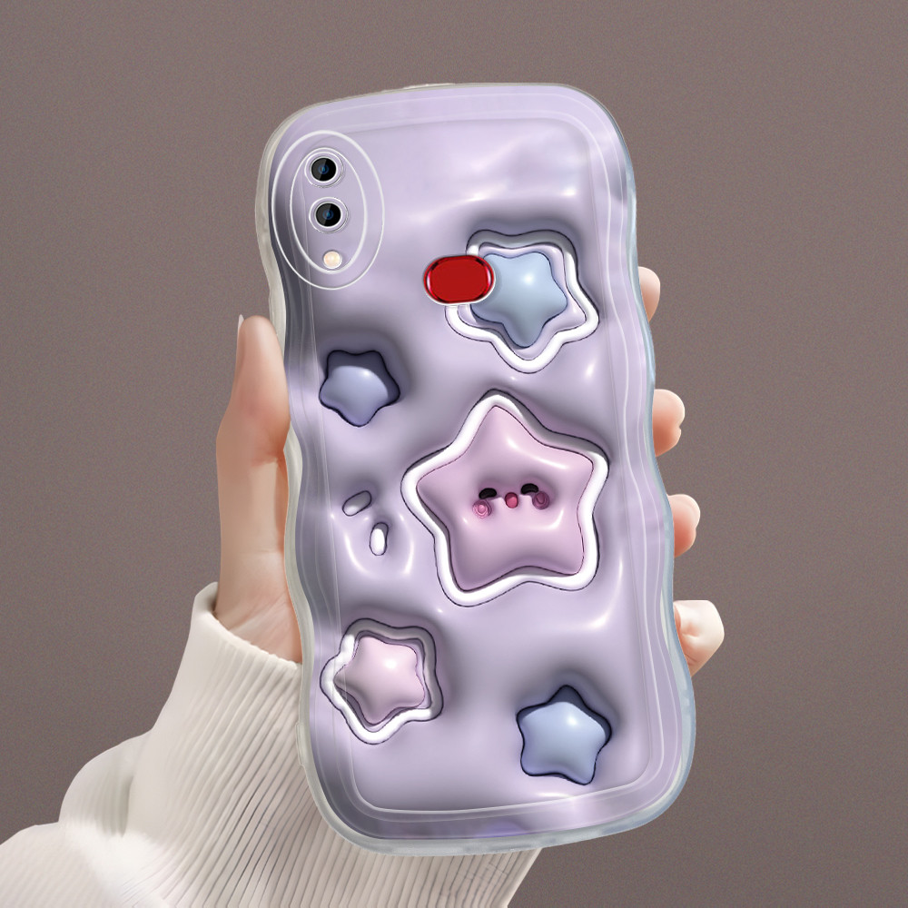 ใช้งานร่วมกับ Samsung A10S สําหรับปลอกอ่อน Softcase กรณีโทรศัพท์ Sofcase การ์ตูน Hp นุ่มน่ารัก Handp