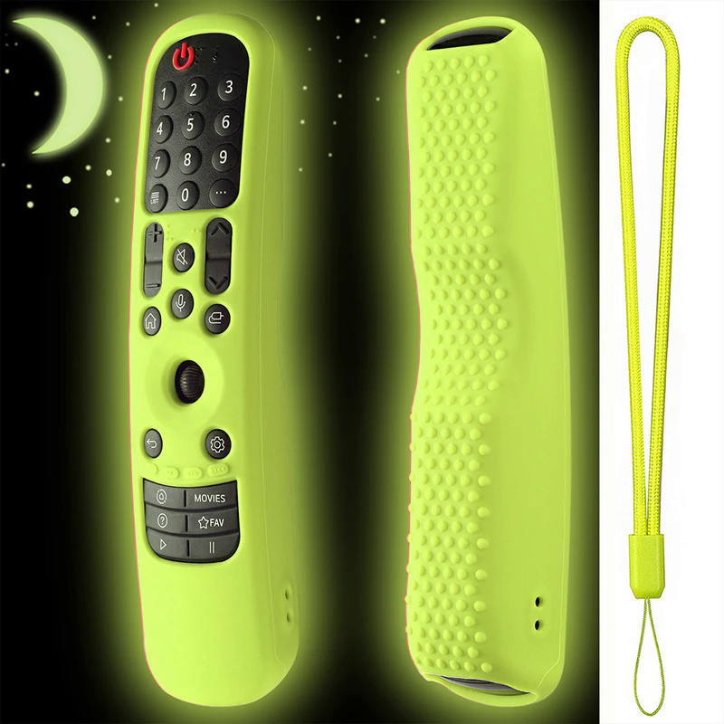 Smart TV Remote Control Protective Cover Shock Resistant Silicone Case Dustproof Protective Sleeve F