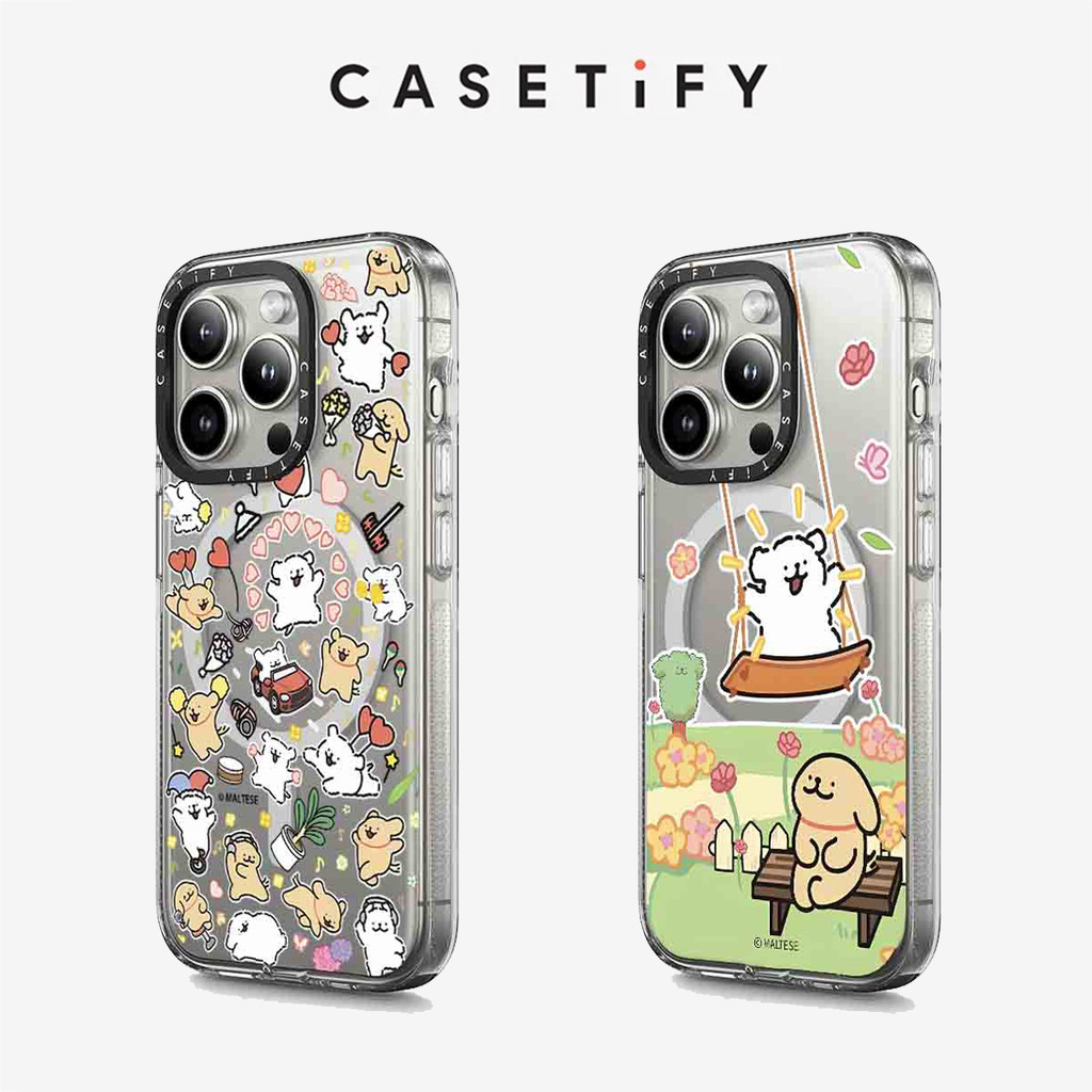 Magnetic Ice crystals Line Dog hard เคสโทรศัพท์ปลอกสําหรับ IPhone 15 ProMax 15Pro 15 14 13 Pro Max Case ห่อกันกระแทกด้านหลังอะคริลิค