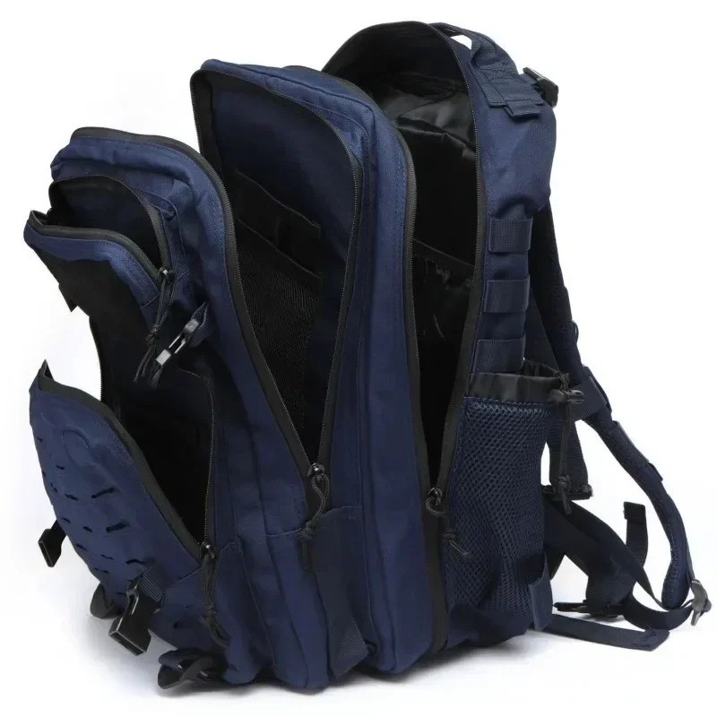 25L/50L GYM กระเป๋าเป้สะพายหลังกระเป๋าการล่าสัตว์ MOLLE กระเป๋าเป้สะพายหลังสําหรับชายกลางแจ้งเดินป่ายุทธวิธี Rucksack แม่มด 2 ขวดผู้ถือ - รูปที่ 4