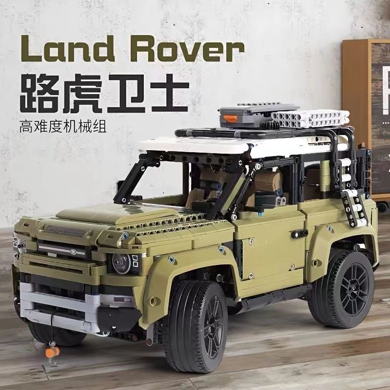 เข้ากันได้กับ Lego 42110 Land Rover Defender Building Blocks รถควบคุมระยะไกลออฟโรดประกอบเด็กชายปริศน