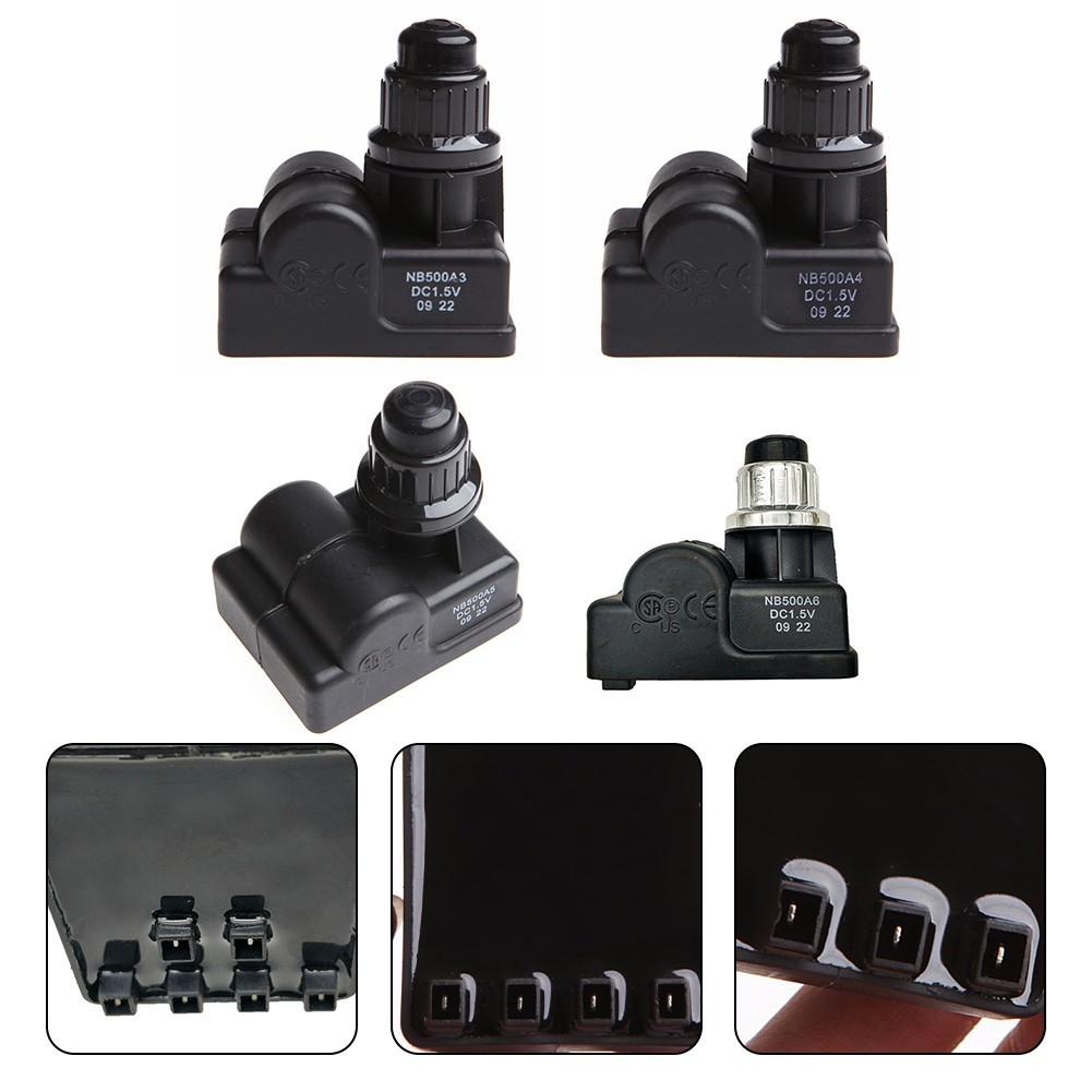 24H SHIPING Portable Push Button Ignition BBQ Gas Grill Ignitor 3/4/5/6 Outlet AA Battery