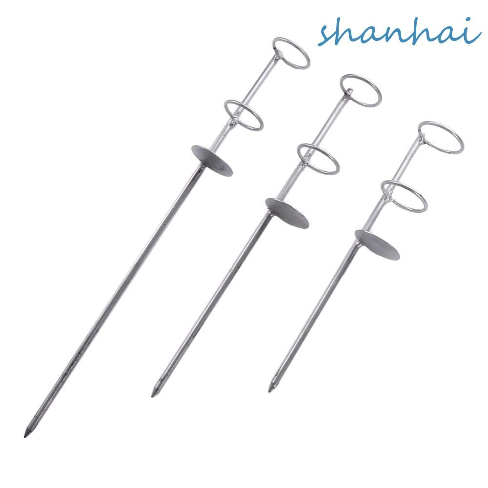 Shanhai ที่วางคันเบ็ดเครื่องมือตกปลาอุปกรณ์เสริม Rod Rest ขาตั้งสแตนเลสใส่ Ground 30/40/50 ซม.ขาตั้งเสาตกปลา