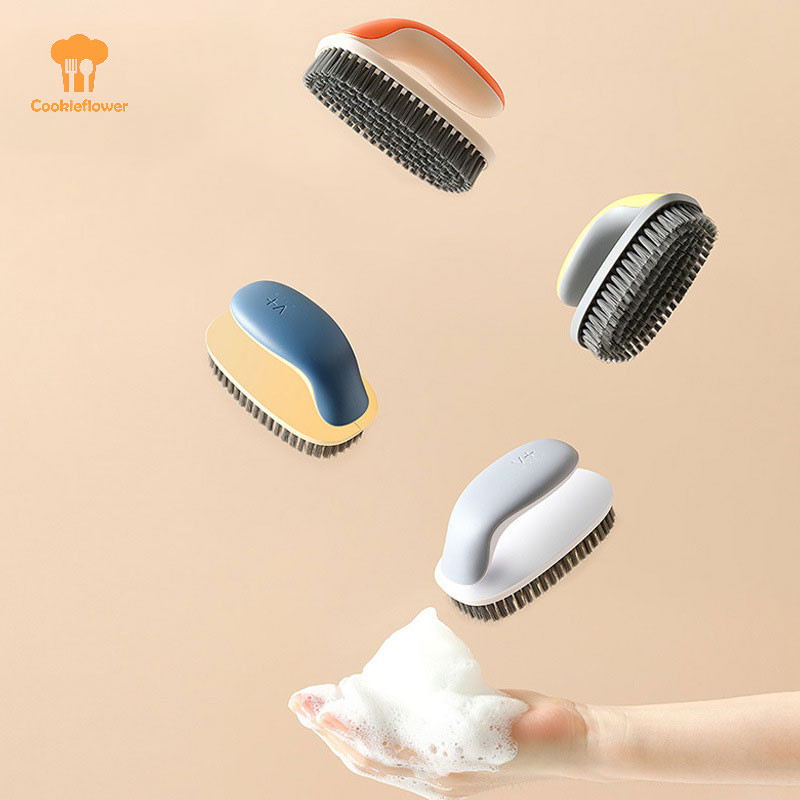 Ckfr Multi-functional Shoes Brush Sneaker Shoes Brushes Cleaner ทําความสะอาดในครัวเรือน ใหม่