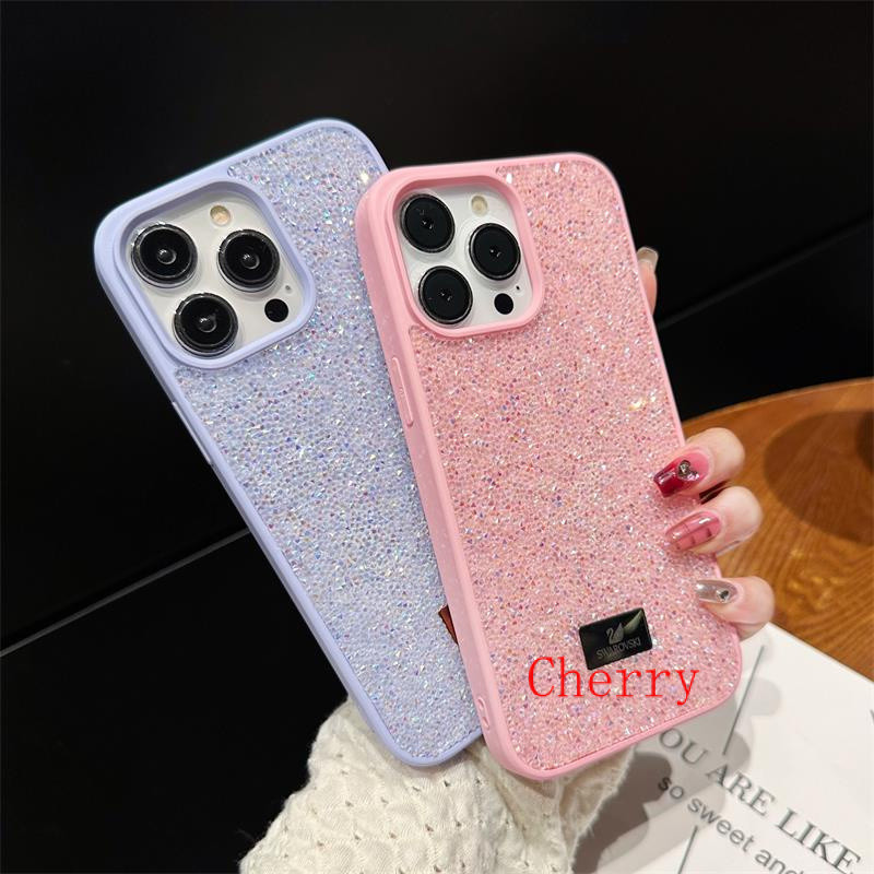 Case Bling Rhinestone เพชรคริสตัลเคสโทรศัพท์สําหรับ iPhone 15 Pro Max 14 Pro Max 13 12 Pro Max สําหร