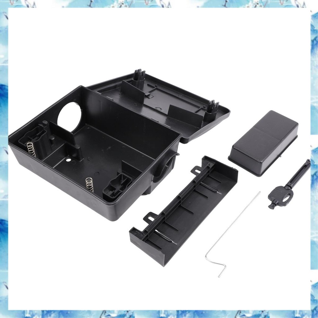 [DA] Professional Rodent Bait Block Station Box Case Trap & Key For Rat Mouse Mice