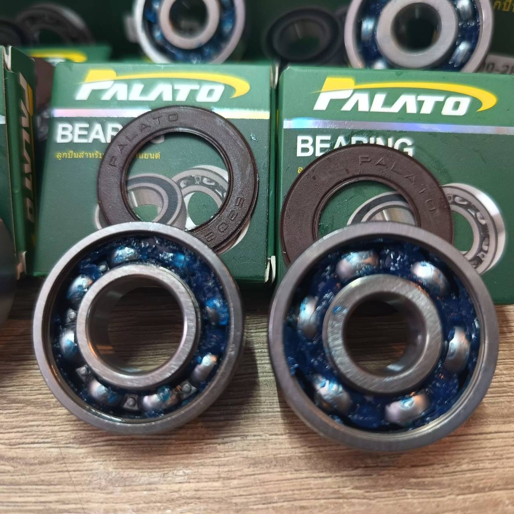 ลูกปืน Palato ของแท้ อัดจารบีสีฟ้ามาจากโรงงาน ลื่น ทนทาน ใช้ได้ยาวนาน ลูกปืนนี้รองรับคงามเร็วมากกว่า 230G++ ยกกล่อง10ลูก