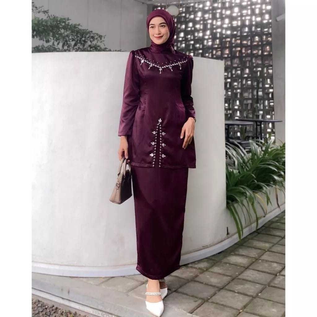 ชุดหนึ่งชุด FAYRA SILK PREMIUM ผู้หญิง BAJU KURUNG MALAY DRESS SIMPLE ELEGANT ชุดสตรี PARTY KONDANGAN FULL SEQUENCE