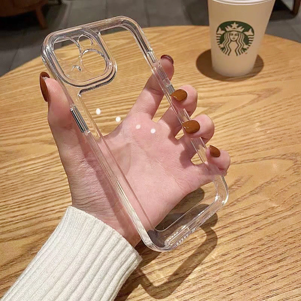 TPU เคส iPhone 17 Air 16 11 Pro Max 12 13 14 15 Pro iPhone X XR XS Max 7 8 SE Plus เคสโทรศัพท์ TPU นุ่ม