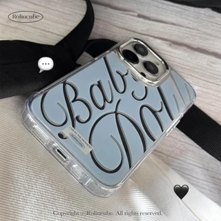 กระจกแต่งหน้านุ่มโปร่งใสกรณี Anti-Fall เคสโทรศัพท์สําหรับ iPhone 16 Promax 15 Promax 12 13 Mini 14plus 11 Pro Max X XS XR XS Max 7 8 plus Se2020