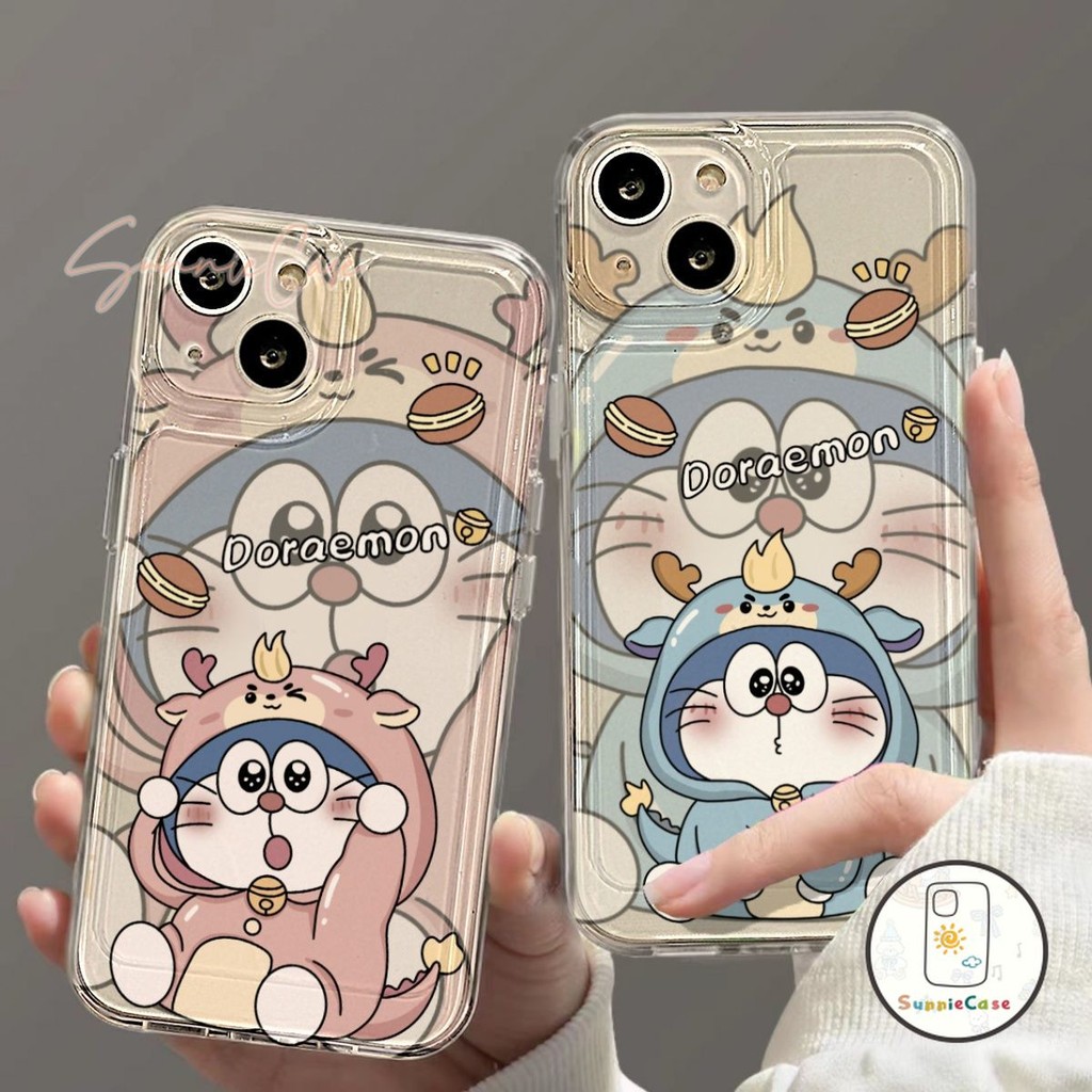 OPPO A5 A7 A51 A76 A57 A12 A15A9 A55 A16 A38 A5s A36 A18 A74A54 A3S A11K A31 Reno 5F11 การ์ตูนน่ารักโดราเอมอนน่าสนใจเคส