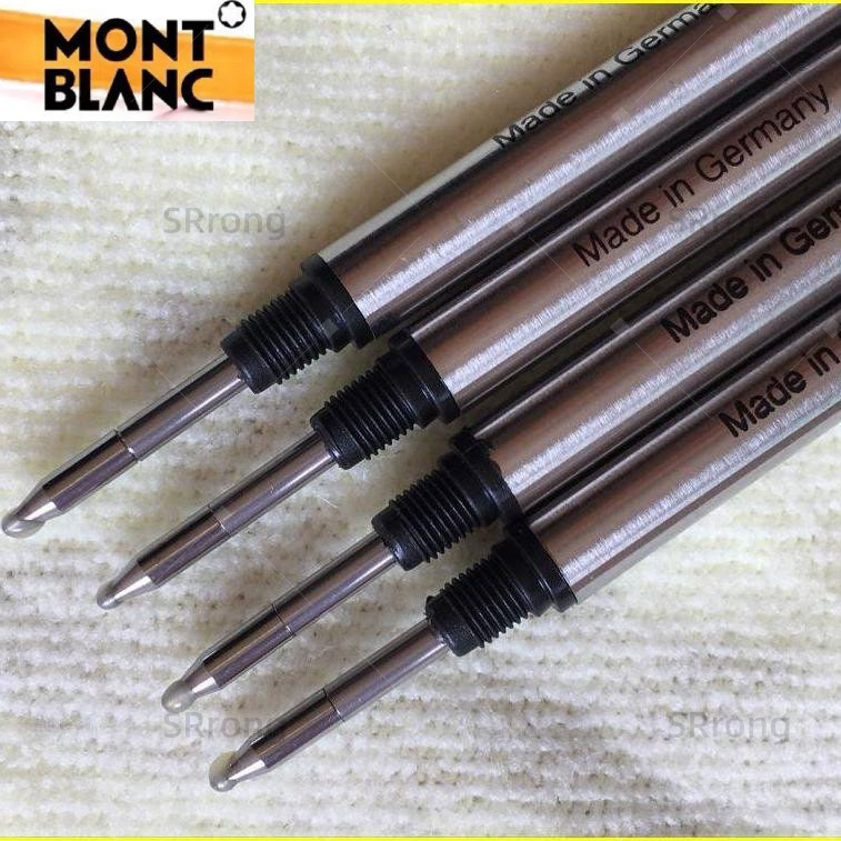[ซื้อ 2 แถม 1] Mont * blanc Refill Screw Port หมุน Refill Signature Refill Universal Jewel Refill M710 Refill Black/Blue